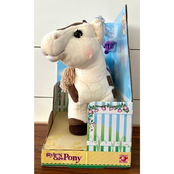 Cabbage Patch Kids Style & Care Pony Play Along Plush Collectible - Picture 5 of 8
